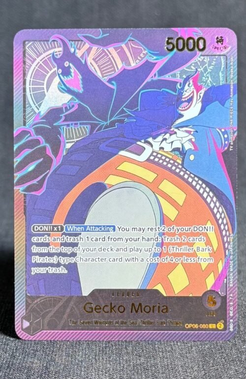 One Piece Gecko Moria OP06-080 Proxy Cards