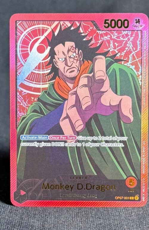 One Piece Monkey D.Dragon OP07-001 Proxy Cards