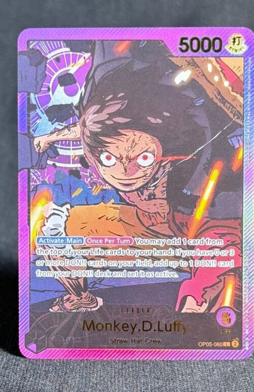 One Piece Monkey.D.Luffy OP05-060 Proxy Cards