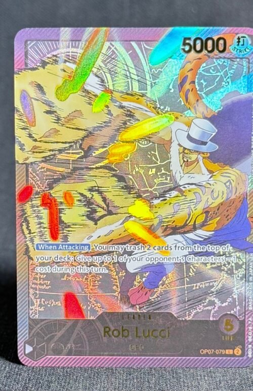 One Piece Rob Lucci OP07-079 Proxy Cards