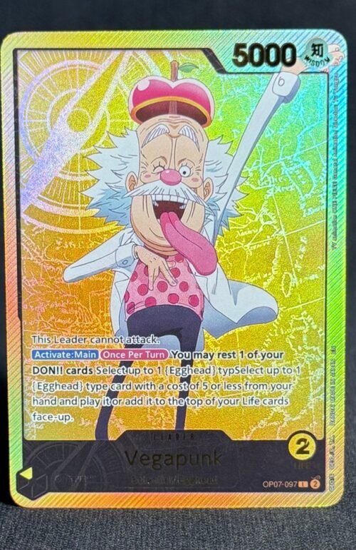 One Piece Vegapunk OP07-097 Proxy Cards