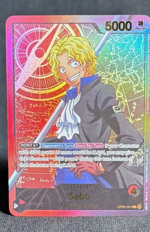 One Piece Sabo OP05-001 Proxy Cards