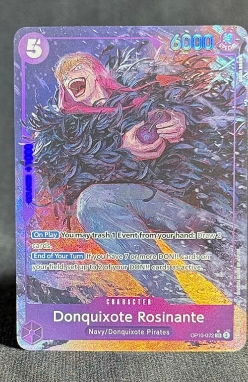 One Piece Donquixote Rosinante OP10-072 Proxy Cards