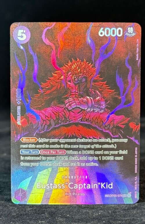One Piece Eustass"Captain"Kid OP05-074 Proxy Cards