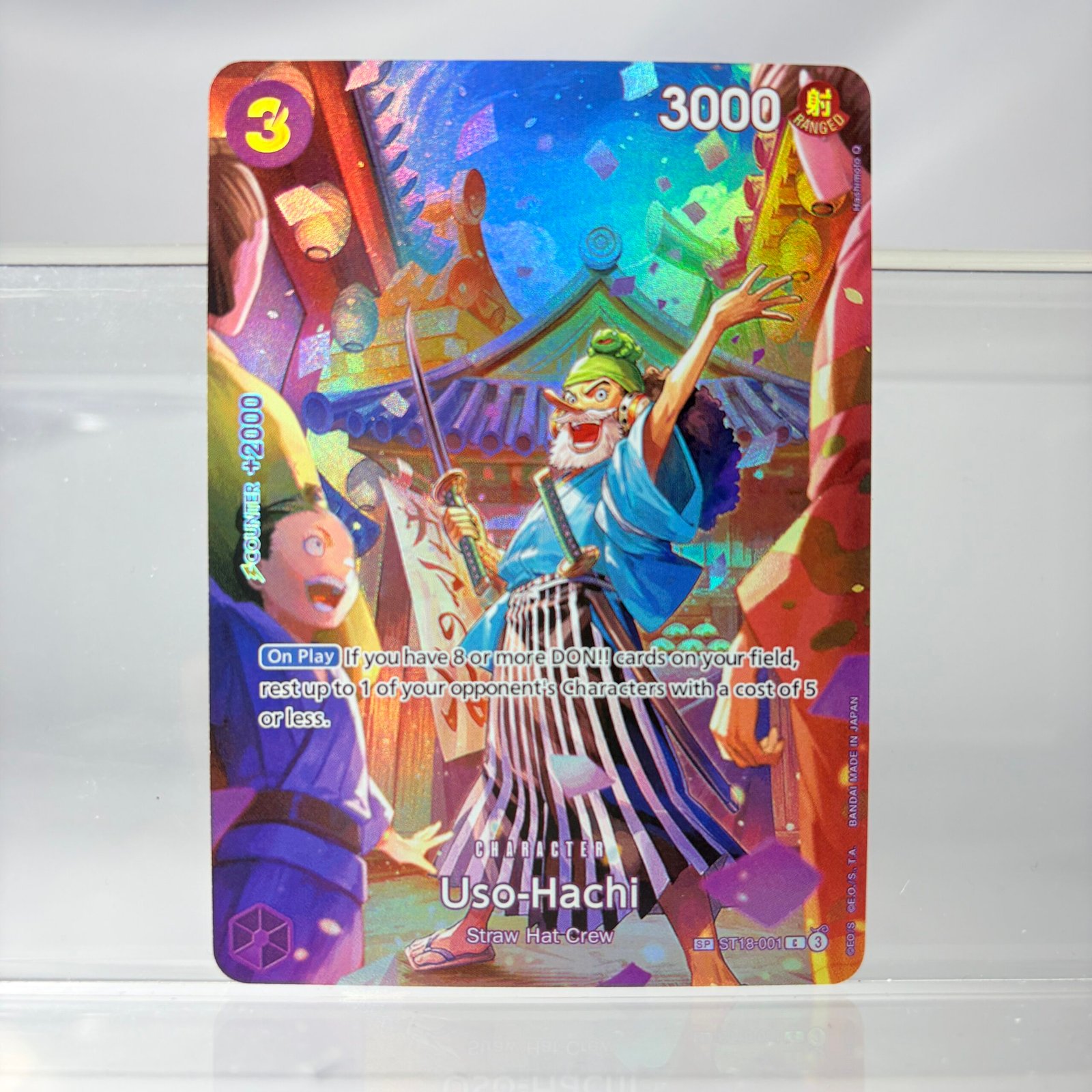 One Piece Uso-Hachi ST18-001 Proxy Cards