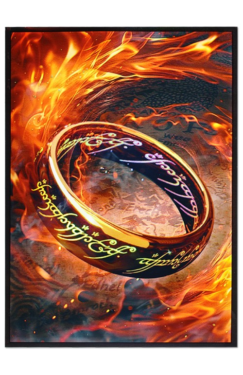 60PCS 66x91mm The One Ring HOLO Card Sleeves for MTG/PTCG