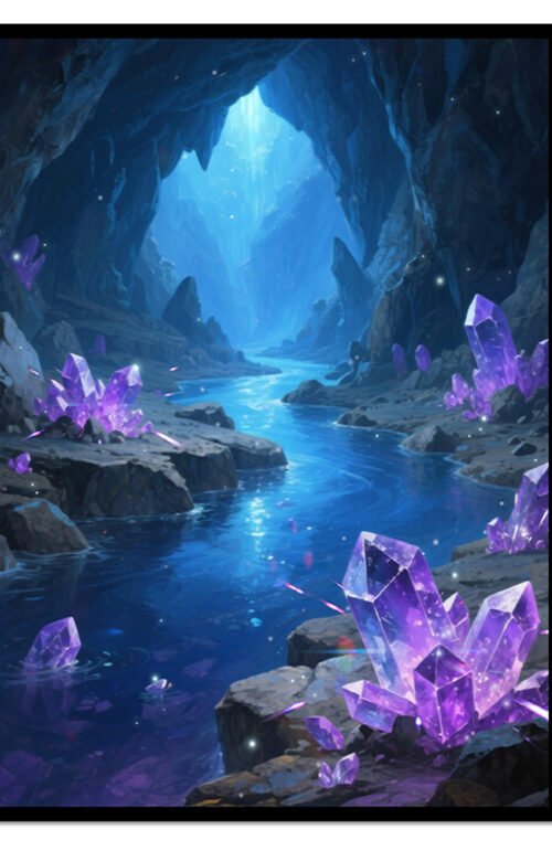 60PCS 66x91mm Matte Anime Card Sleeves for MTG/PTCG ( Underground Sea )