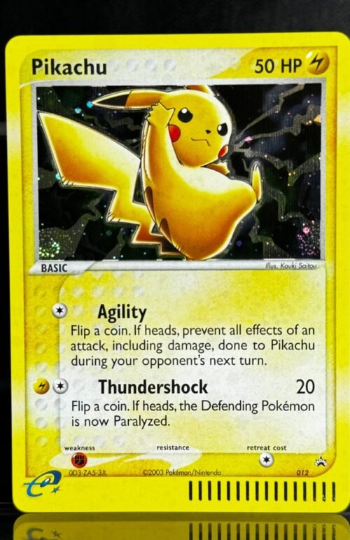 Pikachu Pokémon Nintendo Black Star Promos #012 Proxy Card
