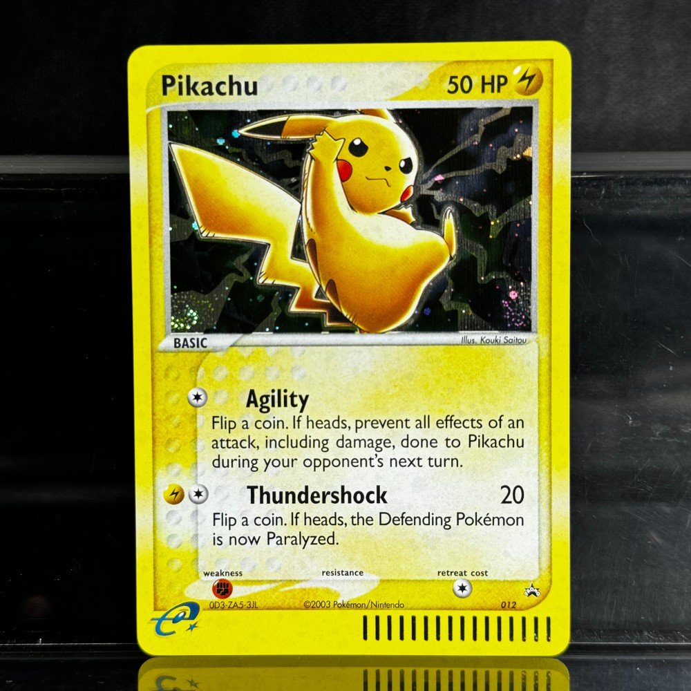 Pikachu Pokémon Nintendo Black Star Promos #012 Proxy Card