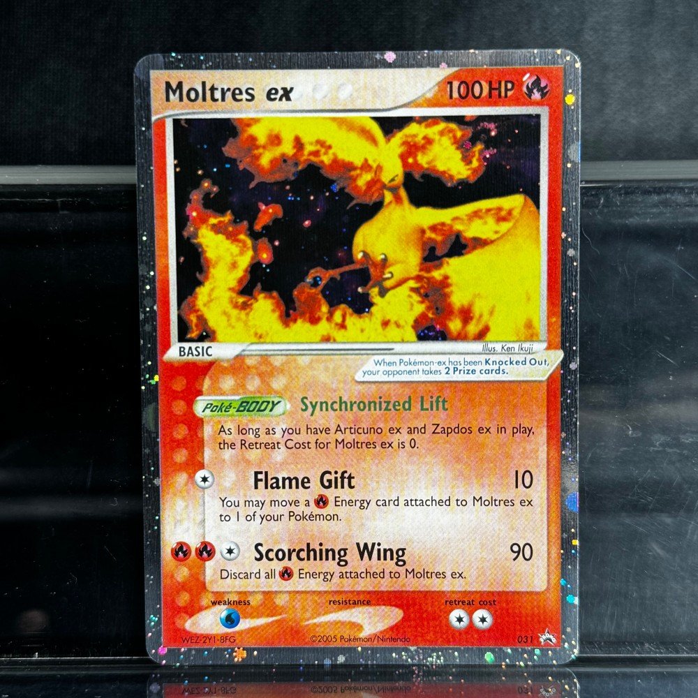 Moltres Pokémon Nintendo Black Star Promos #031 Proxy Card
