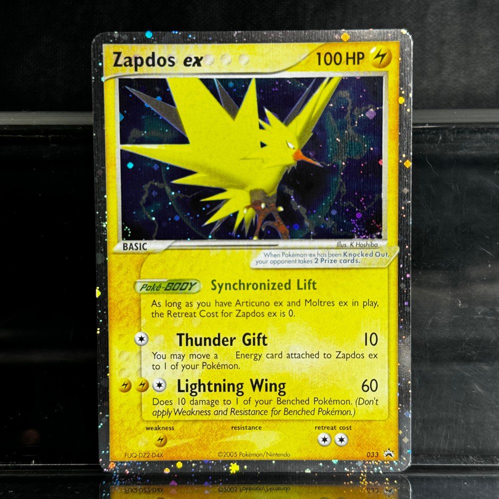 Zapdos Pokémon Nintendo Black Star Promos #033 Proxy Card