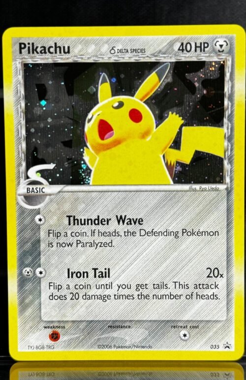 Pikachu Pokémon Nintendo Black Star Promos #035 Proxy Card