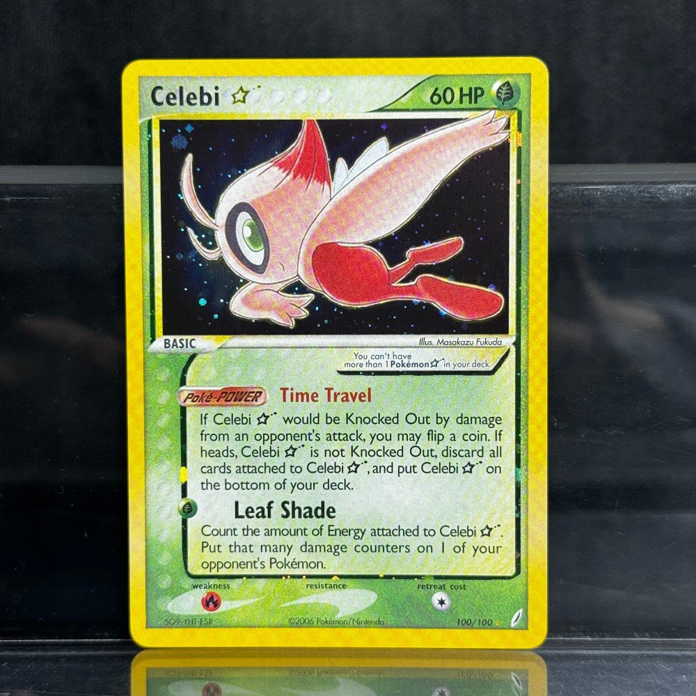 Celebi Star Pokémon Crystal Guardians (CG, EX14) #100/100 Proxy Card