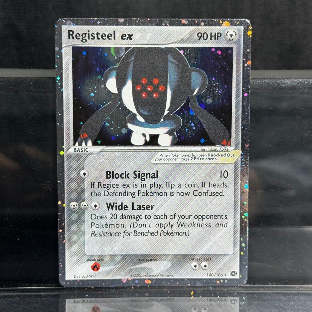 Registeel EX Pokémon Emerald (EM, EX9) #100/106 Proxy Card