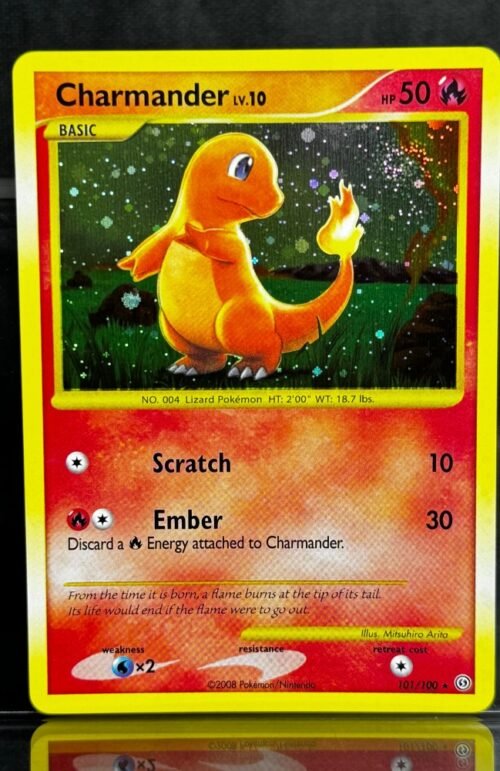 Charmander Pokémon Stormfront (SF, DP7) #101/100 Proxy Card