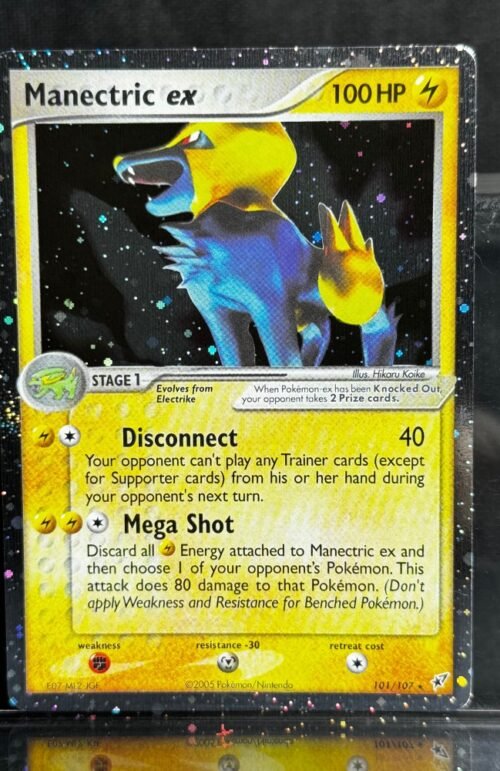 Manectric Pokémon EX Deoxys (DX, EX8) #101/107 Proxy Card