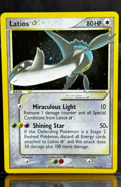 Latios EX Pokémon Deoxys (DX, EX8) #106/107 Proxy Card