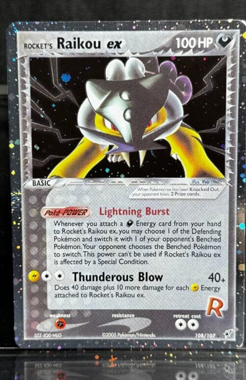 Raikou EX Pokémon Deoxys (DX, EX8) #108/107 Proxy Card