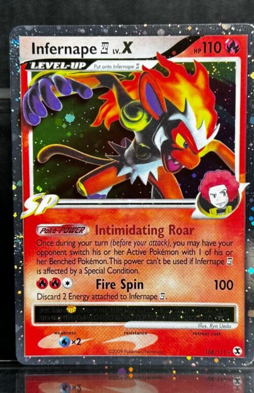 Infernape Pokémon Rising Rivals (RR, PL2) #108/111 Proxy Card