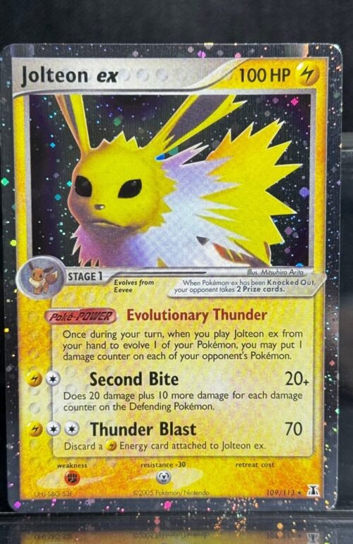 Jolteon EX Pokémon Delta Species (DS, EX11) #109/113 Proxy Card