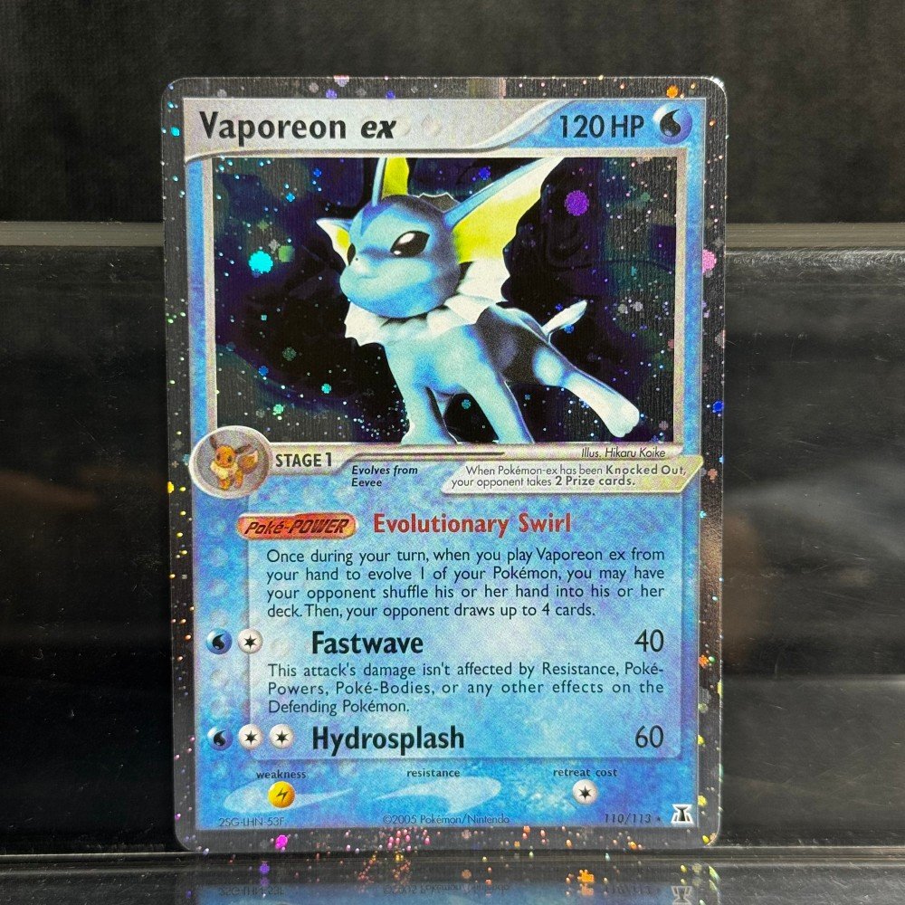 Vaporeon EX Pokémon Delta Species (DS, EX11) #110/113 Proxy Card