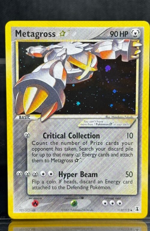 Metagross Star Pokémon Delta Species (DS, EX11) #113/113 Proxy Card