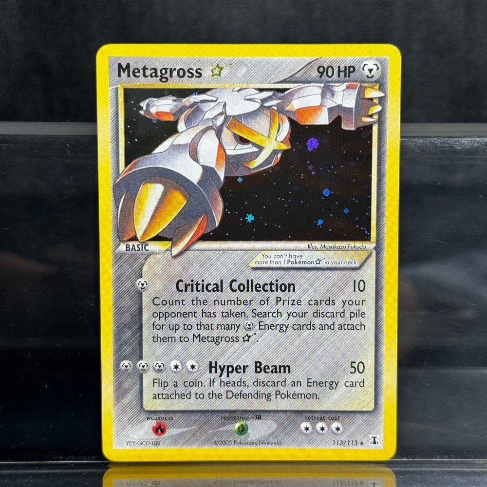 Metagross Star Pokémon Delta Species (DS, EX11) #113/113 Proxy Card