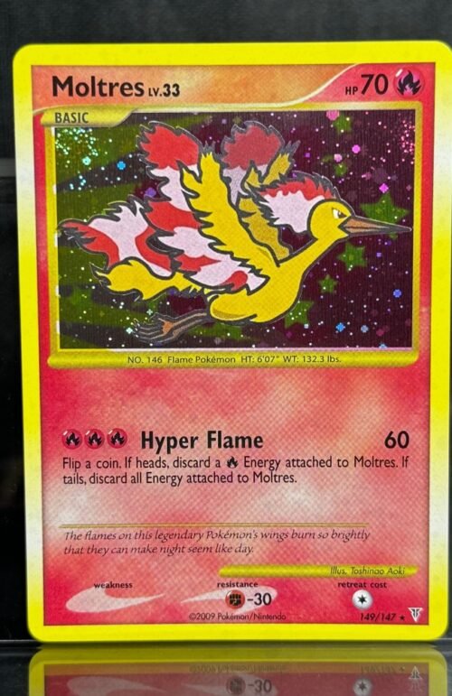 Moltres Pokémon Supreme Victors (SV, PL3) #149/147 Proxy Card