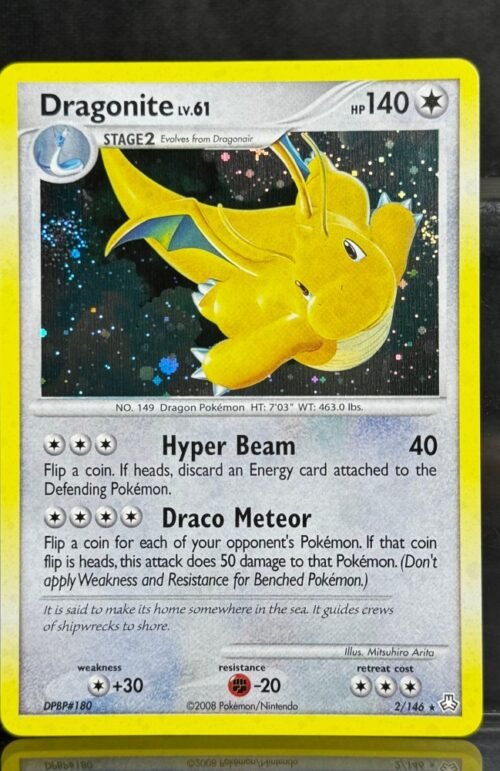 Dragonite Pokémon Legends Awakened (LA, DP6) #2/146 Proxy Card