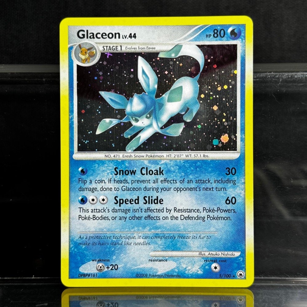 Glaceon Pokémon Majestic Dawn (MD, DP5) #5/100 Proxy Card