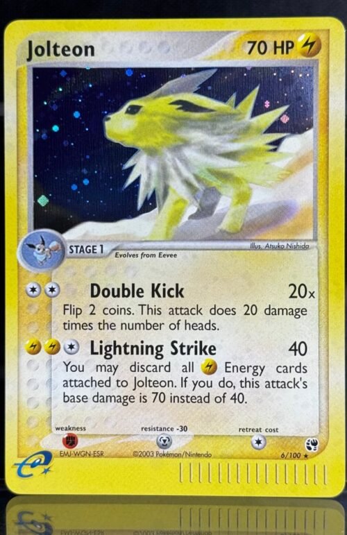 Jolteon Pokémon Sandstorm (SS, EX2) #6/100 Proxy Card