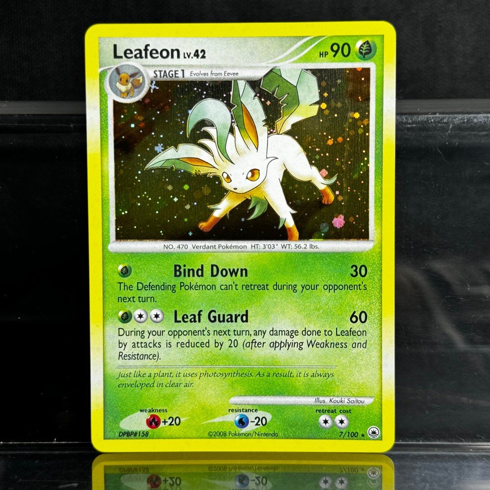 Leafeon Pokémon Majestic Dawn (MD, DP5) #7/100 Proxy Card