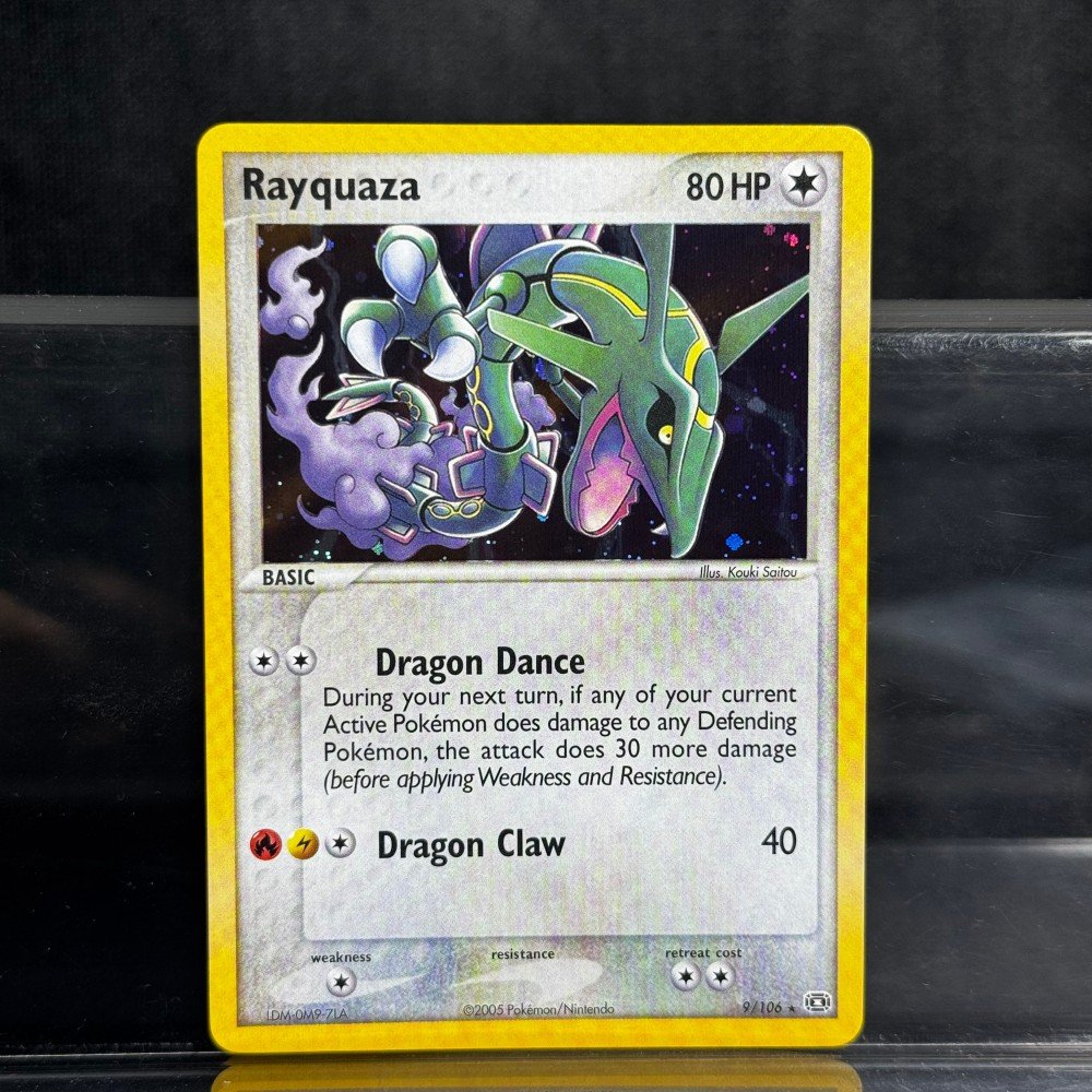 Rayquaza Pokémon Rayquaza · Emerald (EM) #9 Proxy Card