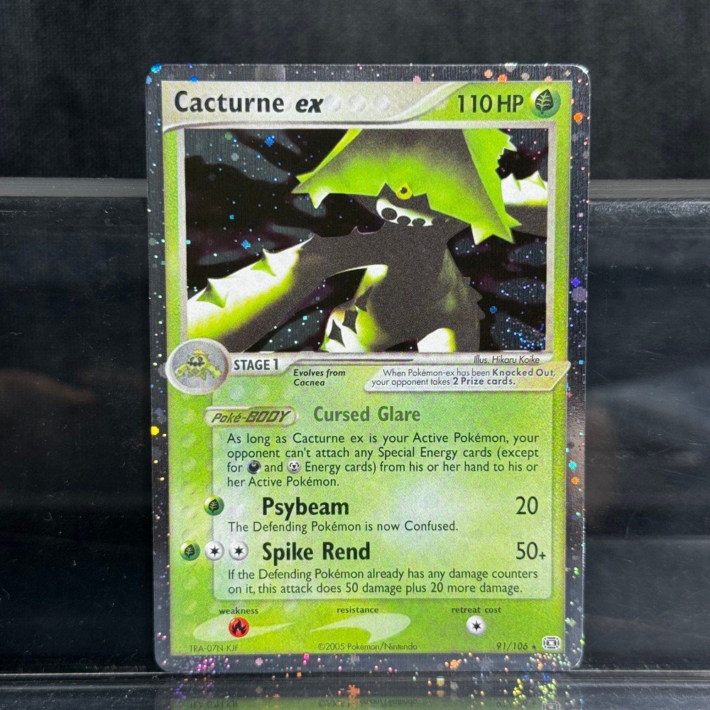 Cacturne EX Pokémon Emerald (EM, EX9) #91/106 Proxy Card