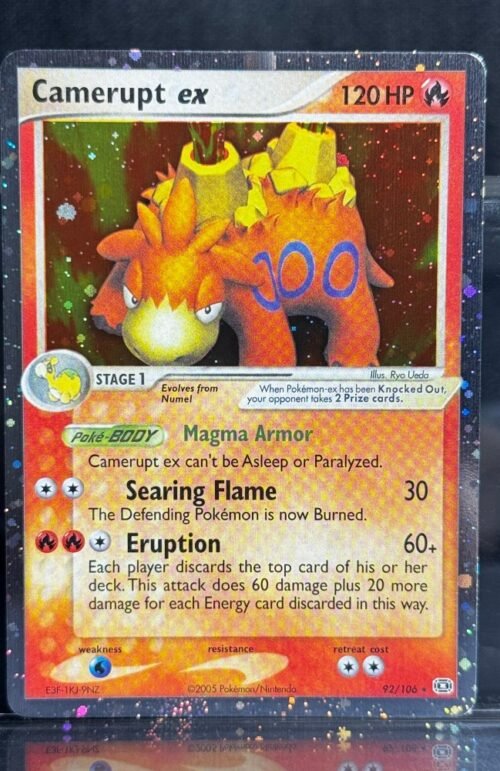Camerupt EX Pokémon Emerald (EM, EX9) #92/106 Proxy Card