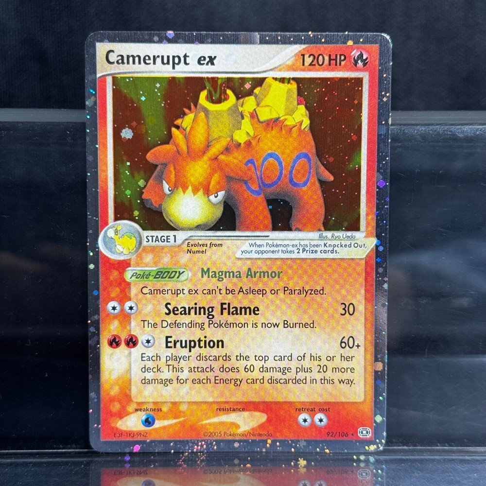 Camerupt EX Pokémon Emerald (EM, EX9) #92/106 Proxy Card