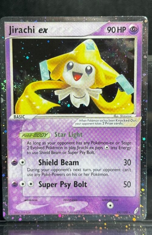 Jirachi EX Pokémon Crystal Guardians (CG, EX14) #94/100 Proxy Card