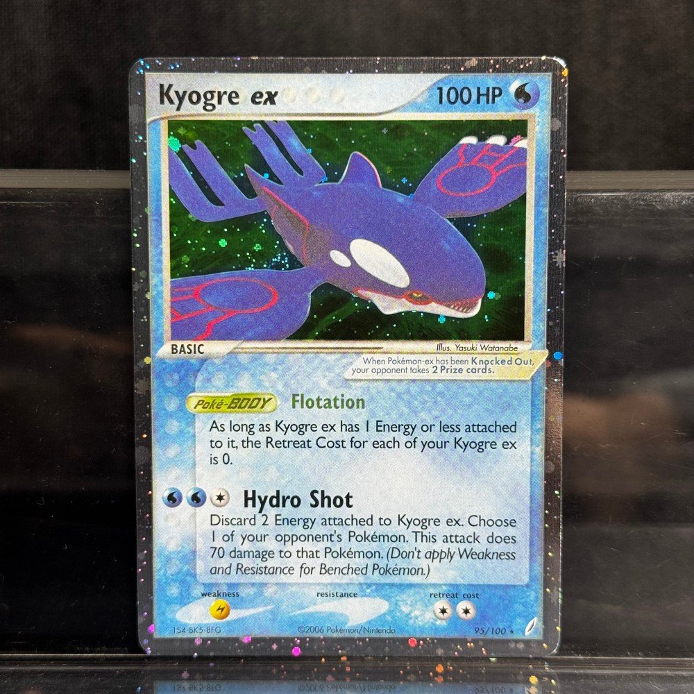 Kyogre EX Pokémon Crystal Guardians (CG, EX14) #95/100 Proxy Card