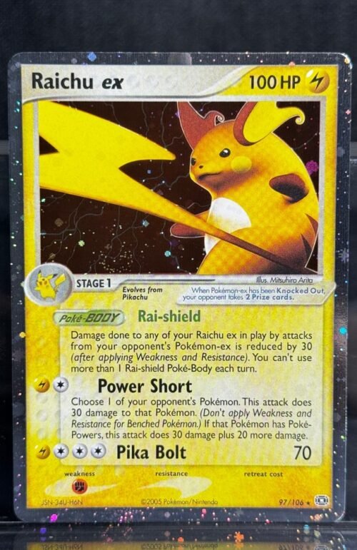 Raichu EX Pokémon Emerald (EM, EX9) #97/106 Proxy Card