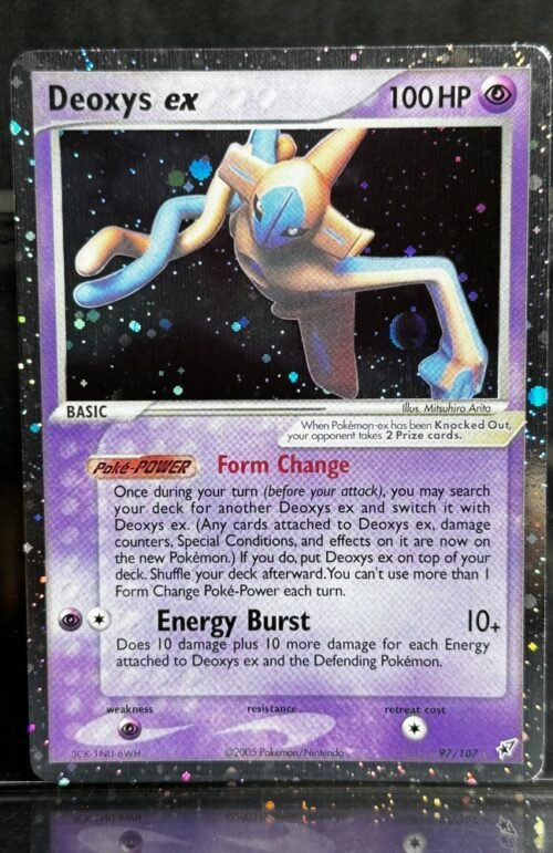 Deoxys EX Pokémon Deoxys (DX, EX8) #97/107 Proxy Card