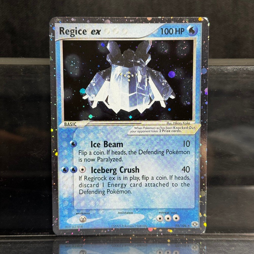 Regice EX Pokémon Emerald (EM, EX9) #98/106 Proxy Card
