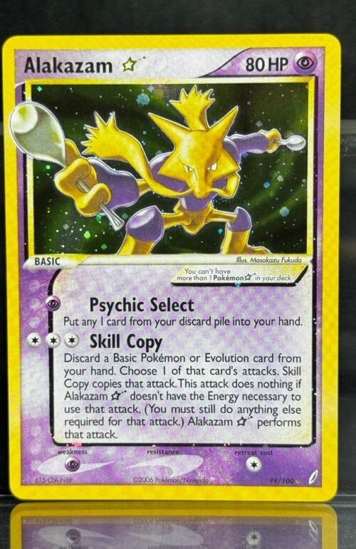 Alakazam EX Pokémon Crystal Guardians (CG, EX14) #99/100 Proxy Card