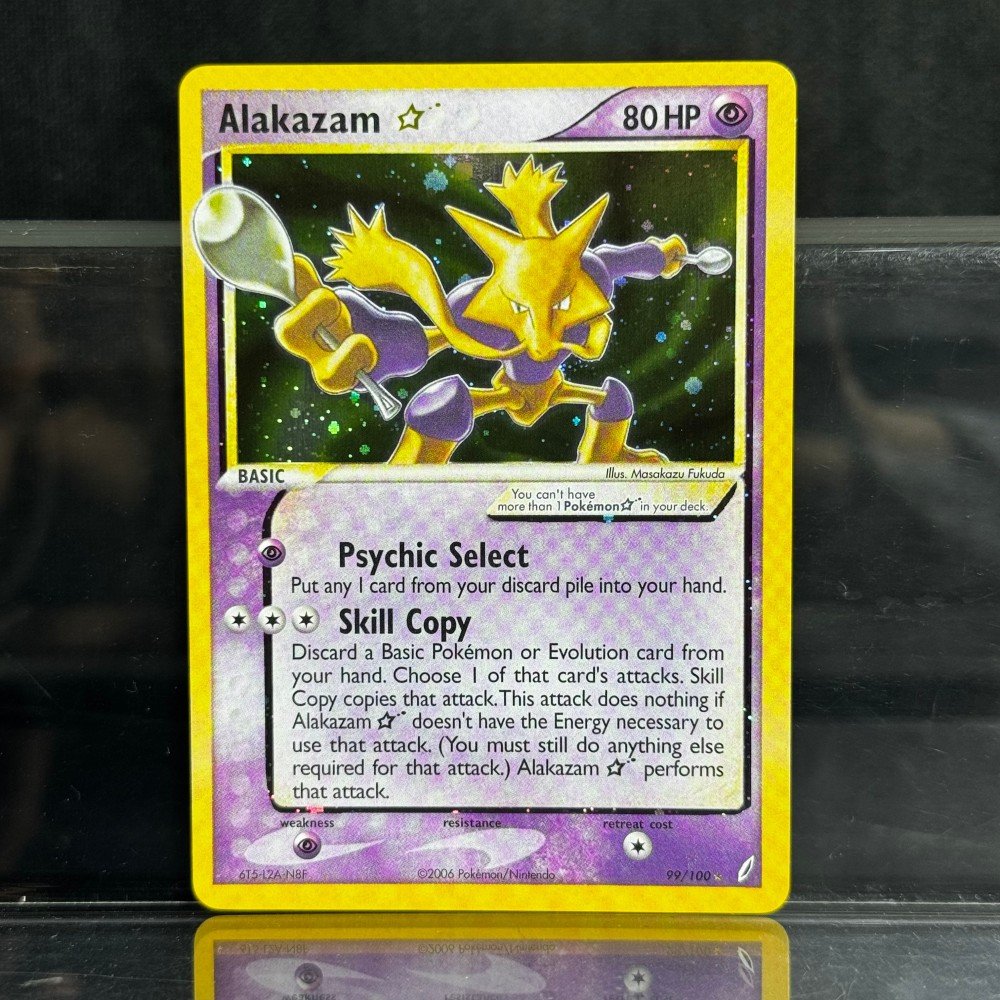 Alakazam EX Pokémon Crystal Guardians (CG, EX14) #99/100 Proxy Card