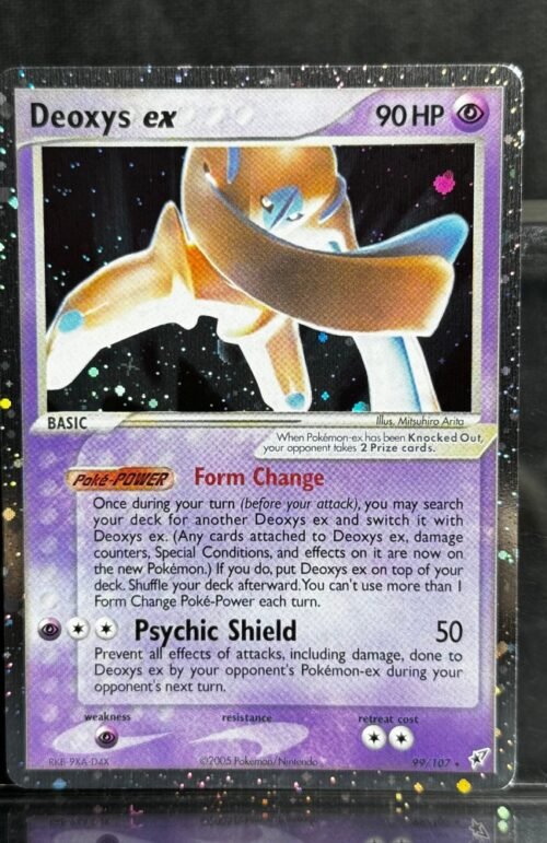 Deoxys EX Pokémon Deoxys (DX, EX8) #99/107 Proxy Card