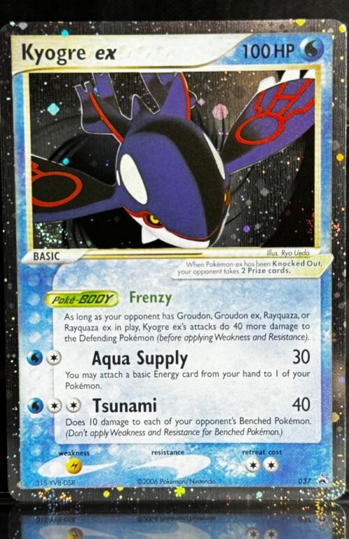 Kyogre Pokémon Nintendo Black Star Promos #037 Proxy Card