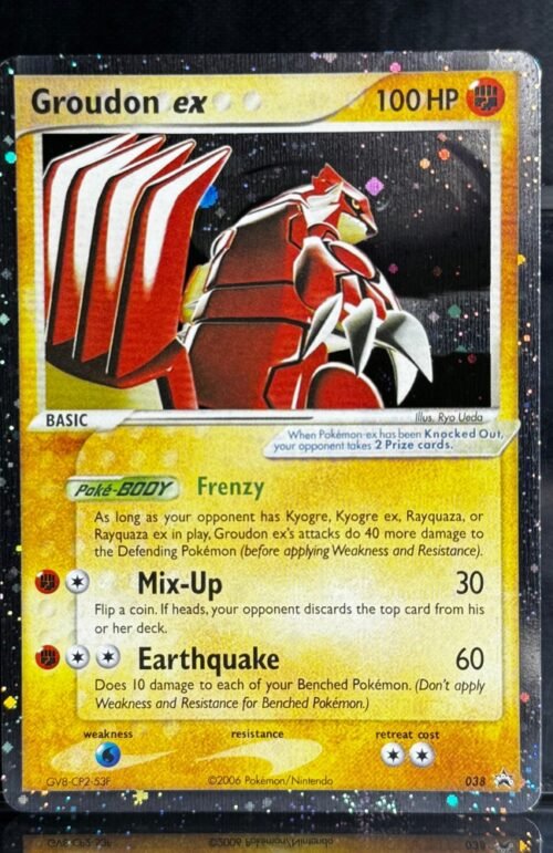Groudon Pokémon Nintendo Black Star Promos #038 Proxy Card