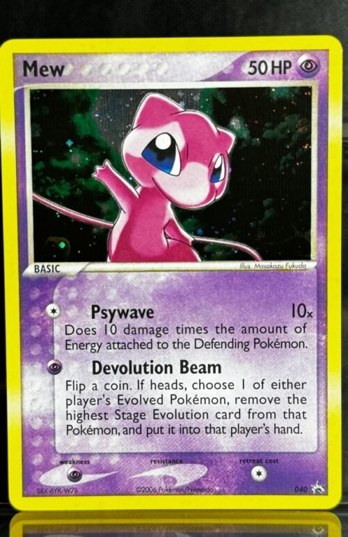 Mew Pokémon Nintendo Black Star Promos #040 Proxy Card