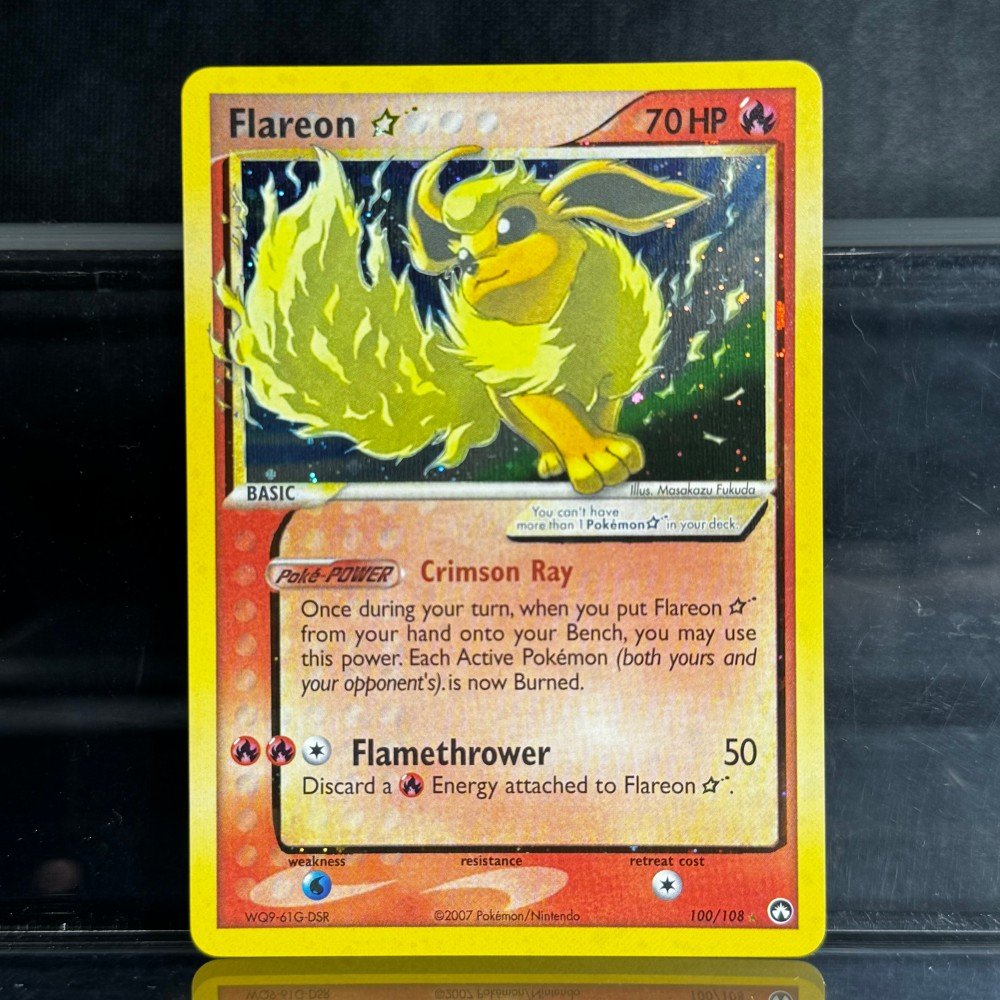 Flareon Pokémon Power Keepers (PK, EX16) #100/108 Proxy Card