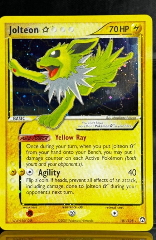 Jolteon Pokémon Power Keepers (PK, EX16) #101/108 Proxy Card