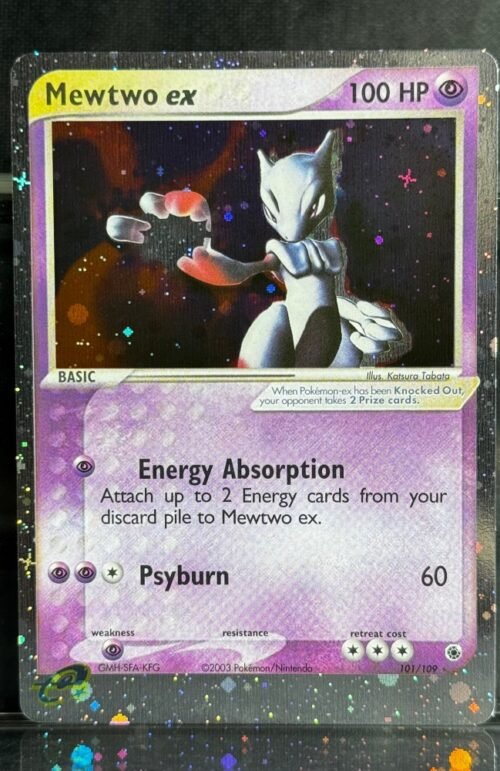 Mewtwo Pokémon Ruby & Sapphire (RS, EX1) #101/109 Proxy Card